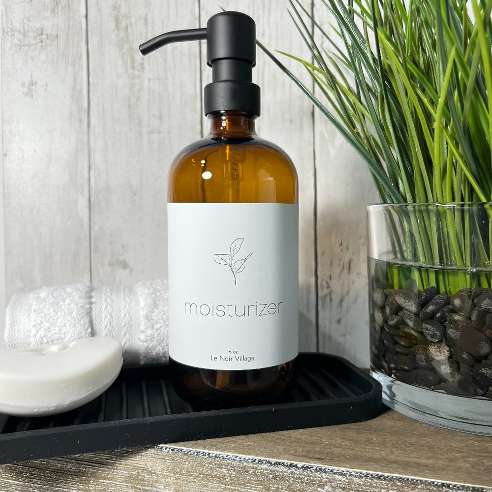 GLASS SOAP DISPENSER